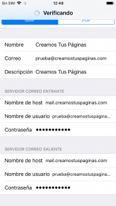Creamos Tus Páginas - Mail en iPhone 06